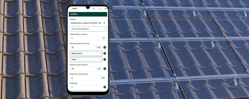 Dak met mobiel 1000×400